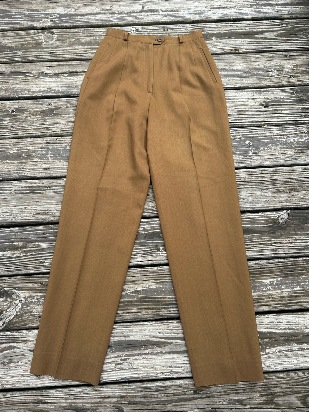 Vintage Sutton Studio Tapered Wool Trousers - 2 / 26